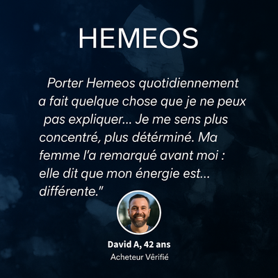 BRACELET HÉMATITE HEMEOS