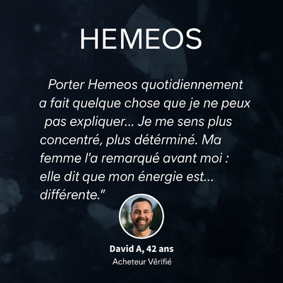 BRACELET HÉMATITE HEMEOS